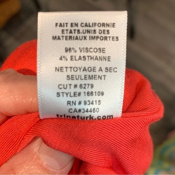 Trina Turk Bela Tank in Rio Ruby Red - NWT - Picture 8 of 10